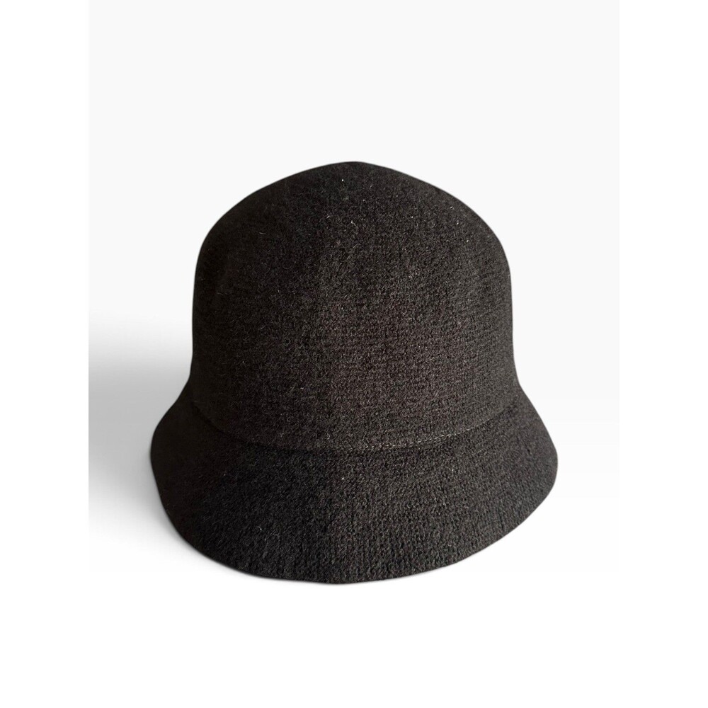 Vintage Gap Y2K Black Bucket Hat Minimalist Downtown Streetwear Packable Unisex
